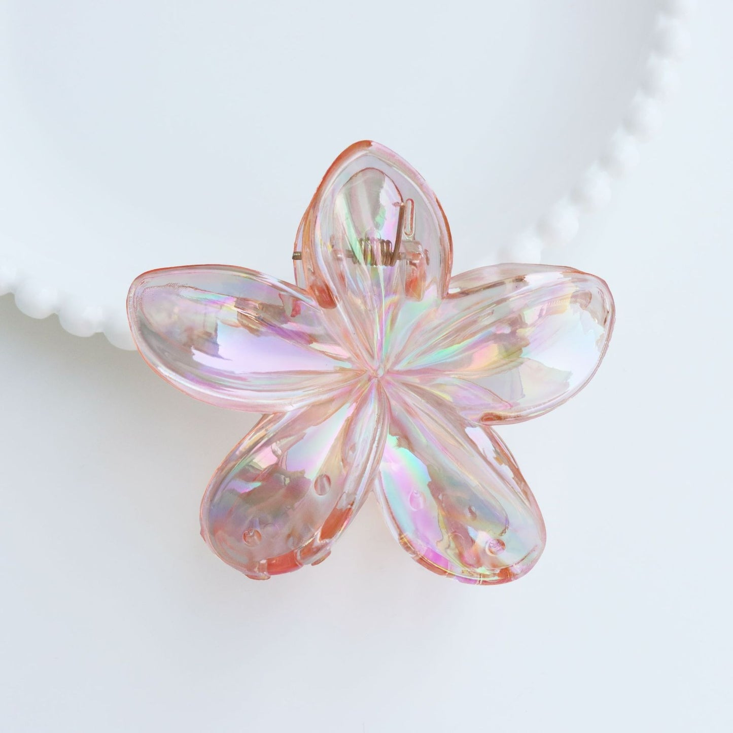 Internet Celebrity Plumeria Rubra Barrettes Advanced Sense