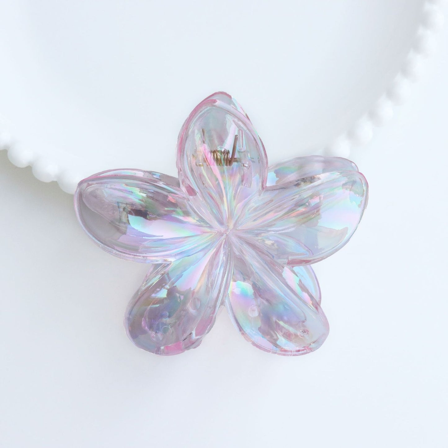 Internet Celebrity Plumeria Rubra Barrettes Advanced Sense