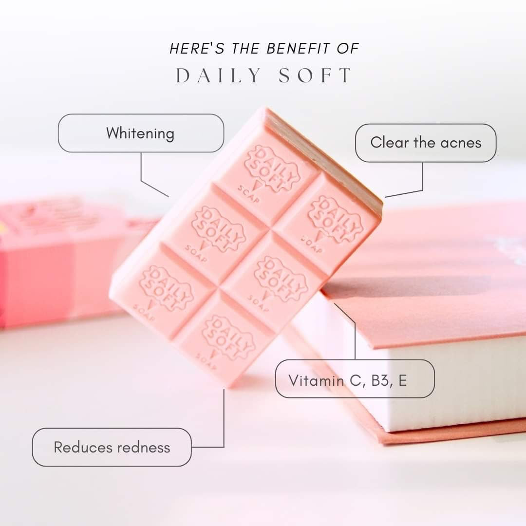 WHITENING SOAP( Pink)