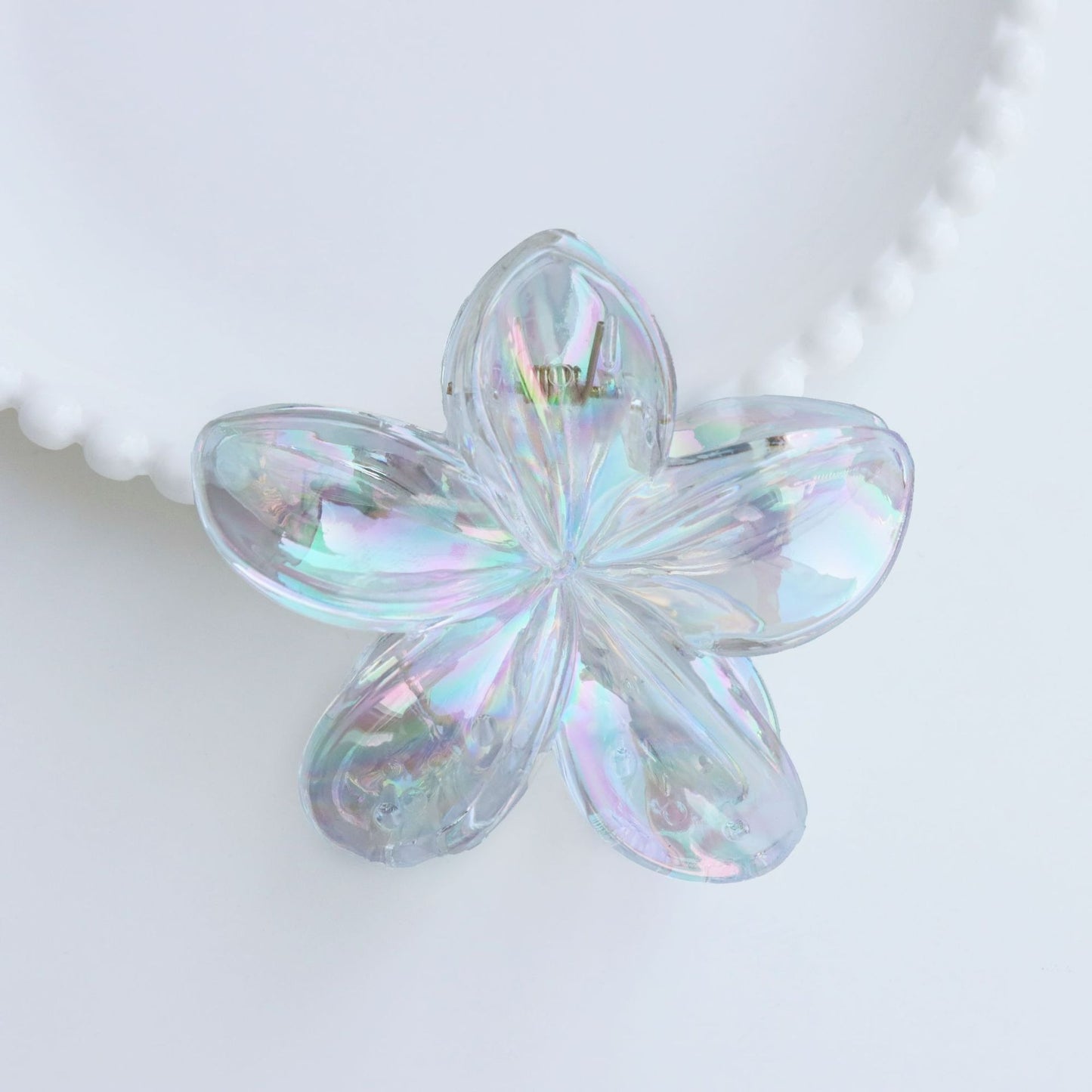 Internet Celebrity Plumeria Rubra Barrettes Advanced Sense